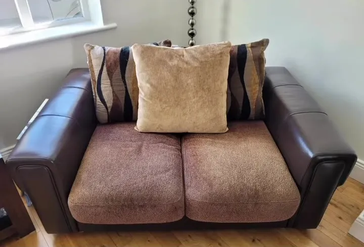 Two-seater sofa before